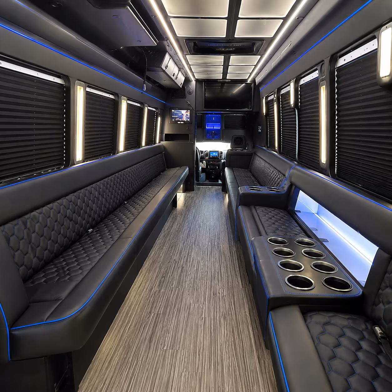corporate party bus rental
