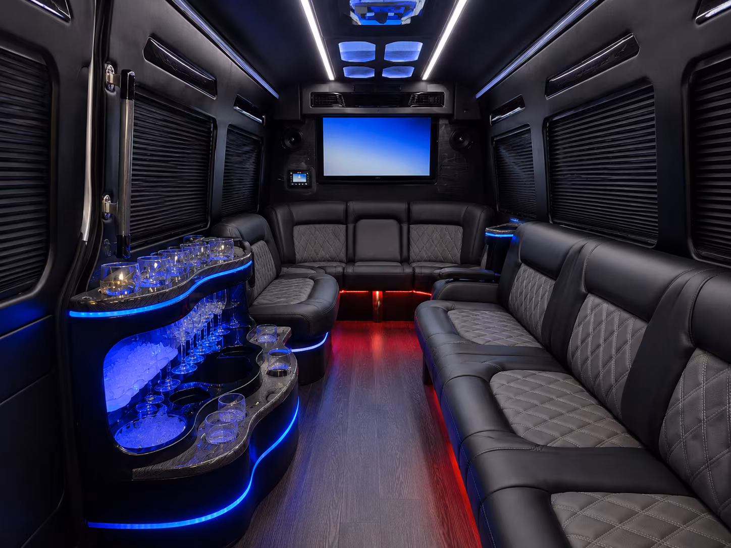 prom and graduation buses for south bay schools