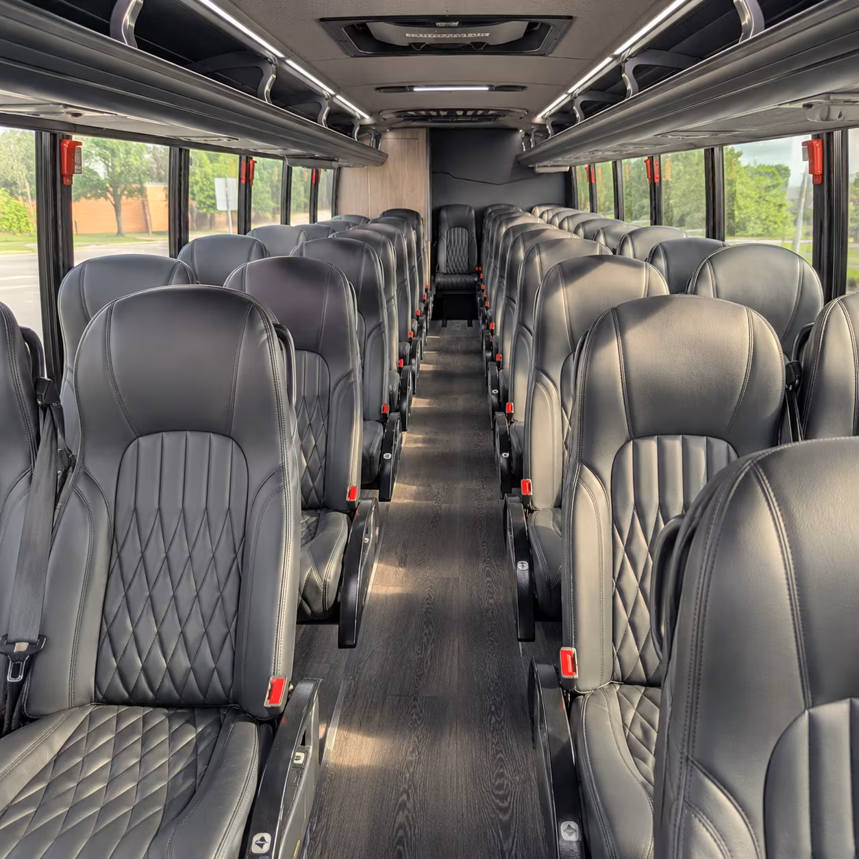 torrance corporate event transportation onboard seating
