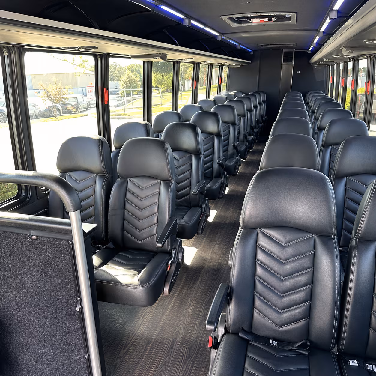 torrance sporting event transportation onboard seating