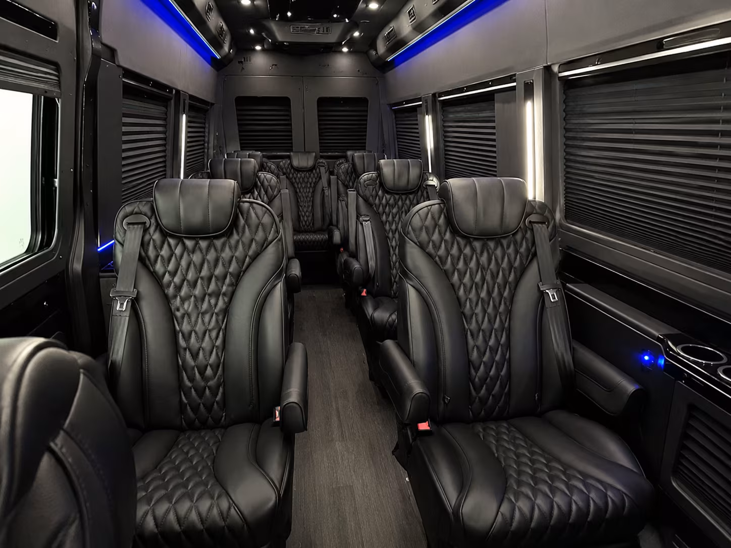 torrance wedding transportation onboard seating